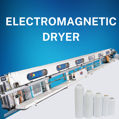 Bom preço. Linha de produção automática de secador eletromagnético para latas de aerossol on-line